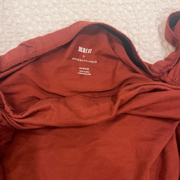 Maeve by Anthropologie off shoulder long sleeve top - Picture 2 of 3